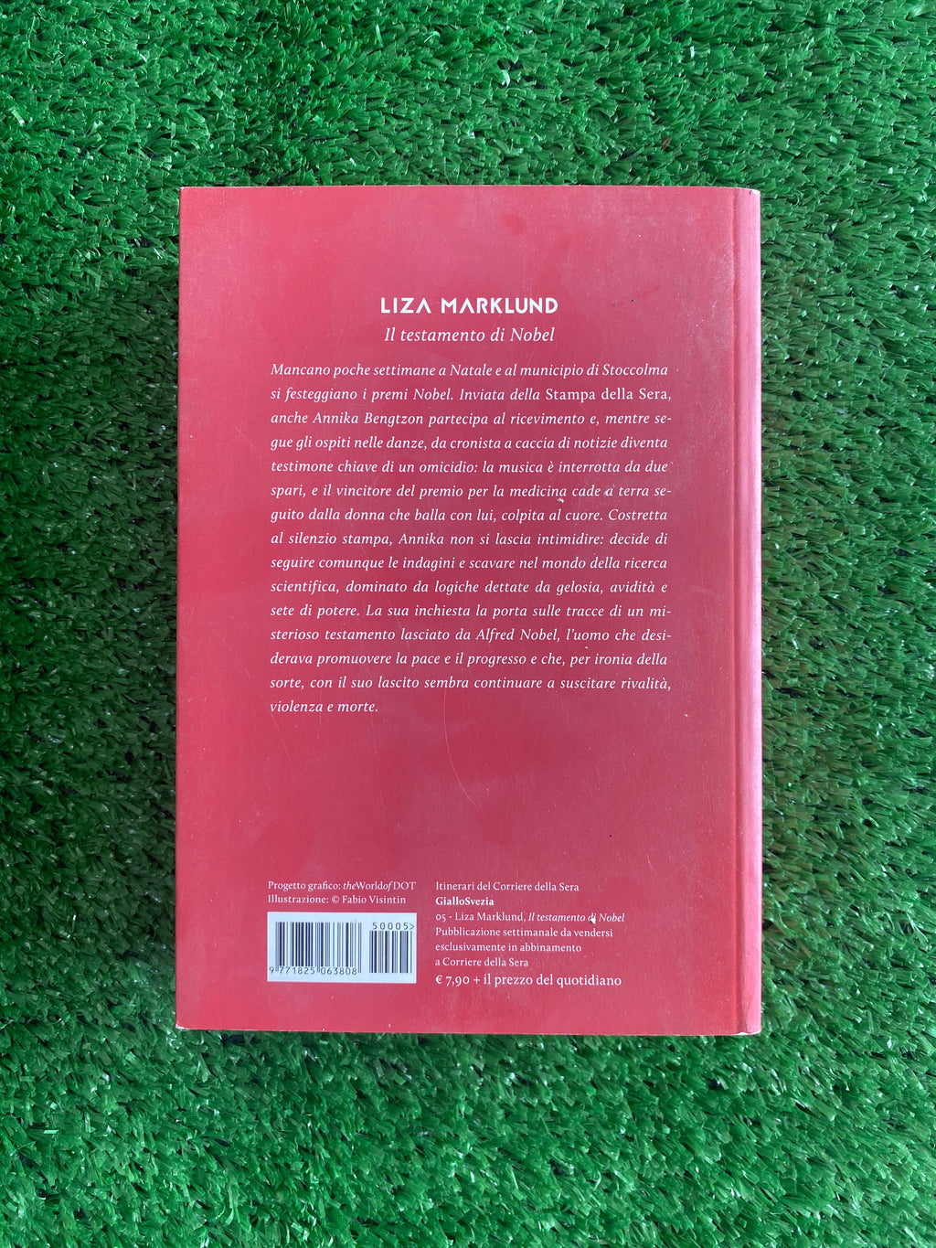 Libro - Liza Marklund - Il testamento di Nobel (GialloSvezia Corriere della Sera) #L86