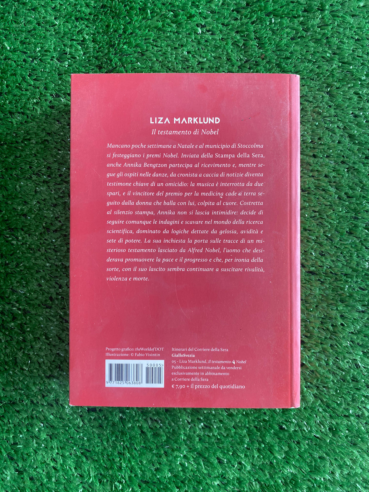 Libro - Liza Marklund - Il testamento di Nobel (GialloSvezia Corriere della Sera) #L86