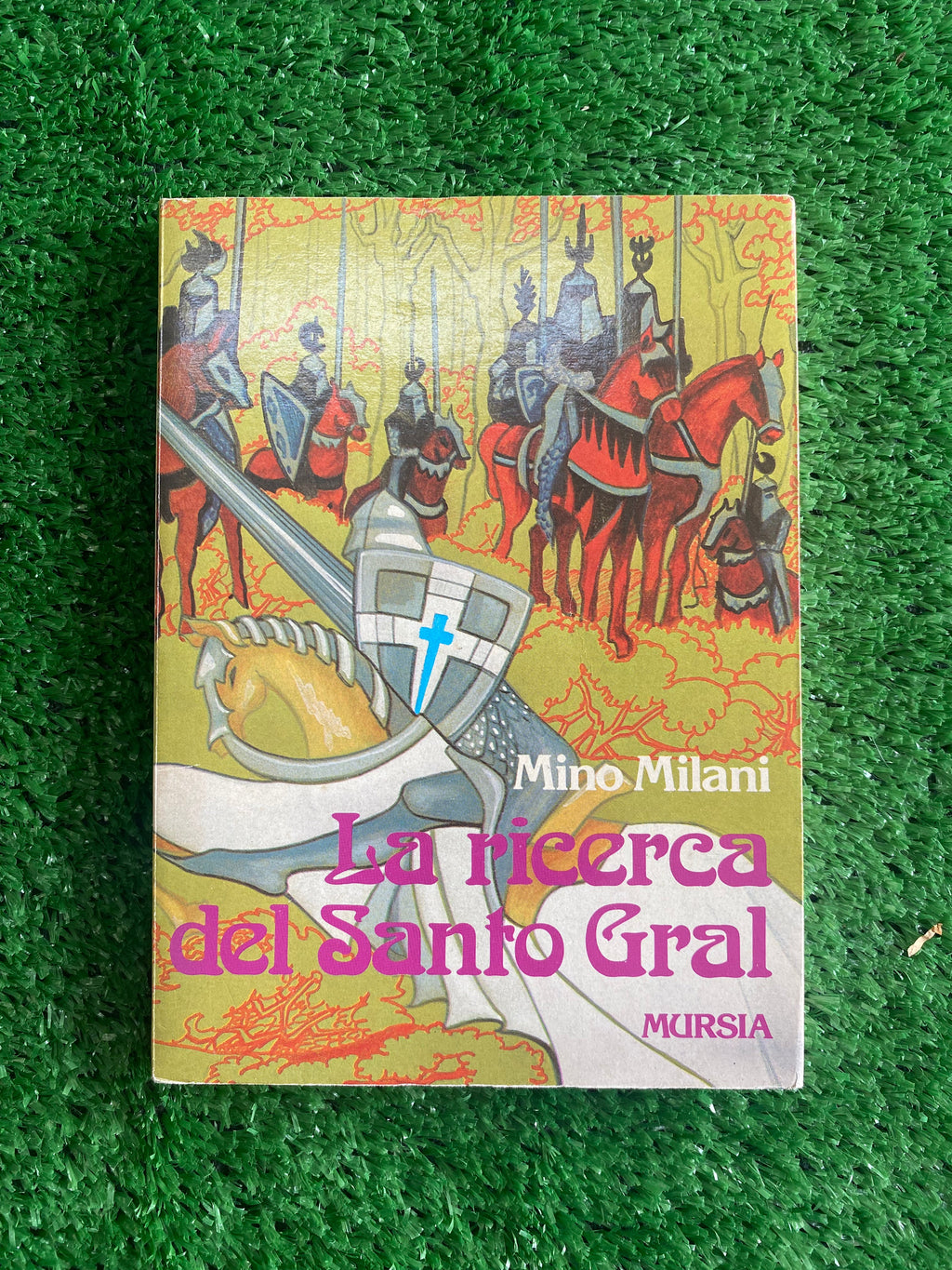 Libro - Mino Milani - La ricerca del Santo Gral (Mursia) #L84