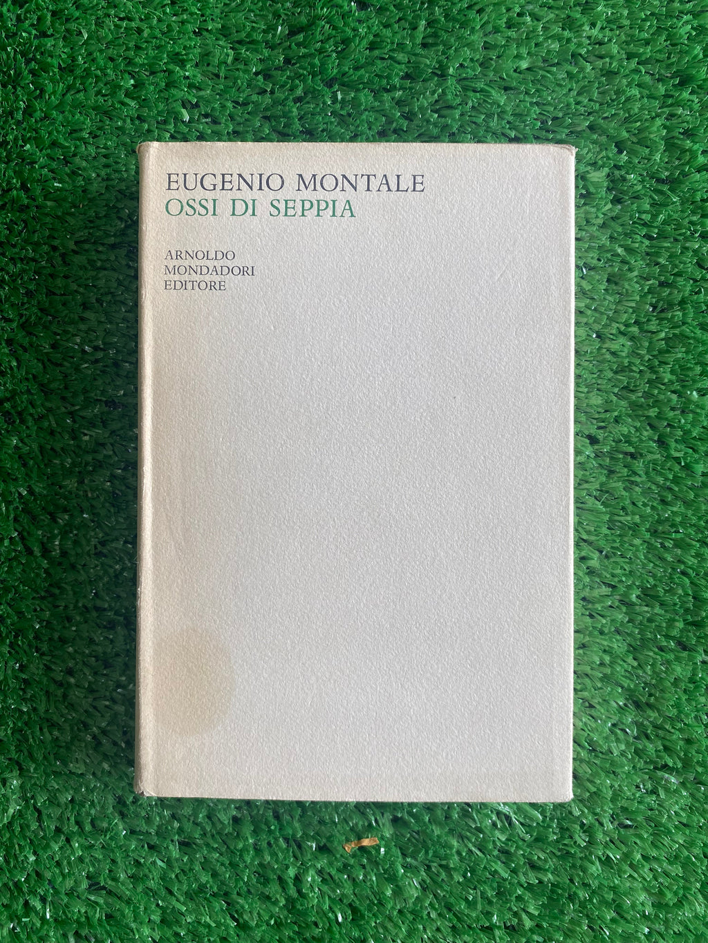 Libro - Ossi di seppia - Eugenio Montale (Mondadori) #L81