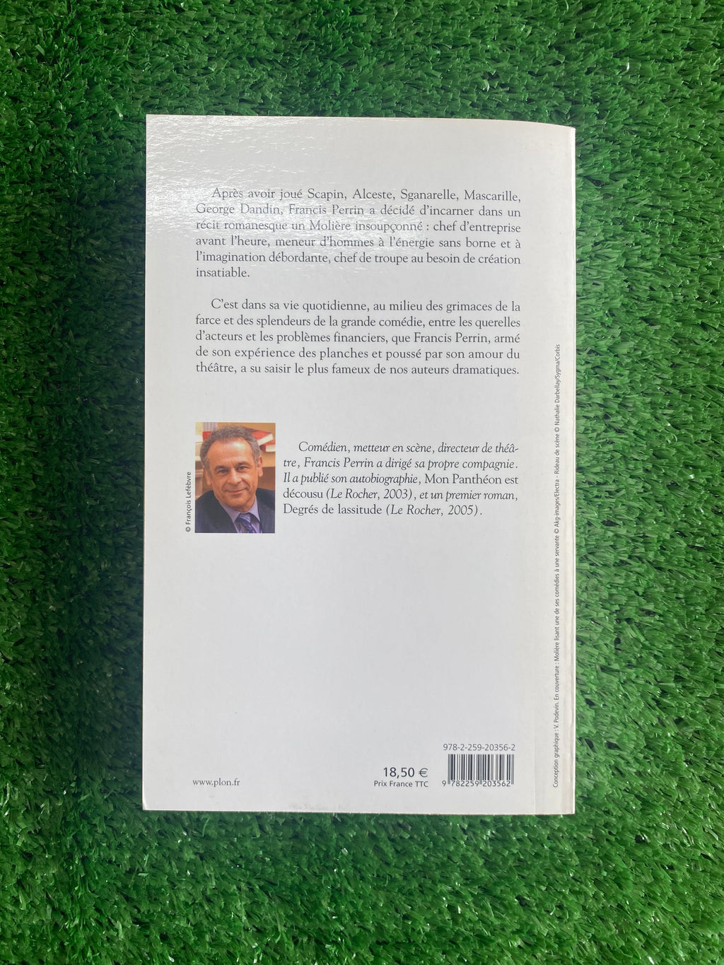 Libro - Francis Perrin - Molière chef de troupe (Éditions Plon) #L68